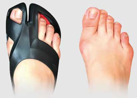 足指を開いて快適歩行